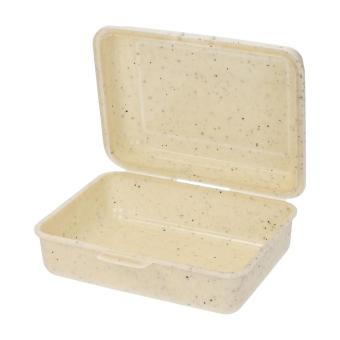 Vorratsdose "School-Box" groß, ISCC-zertifiziert Beige