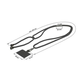 Handykette "Universal" Schwarz