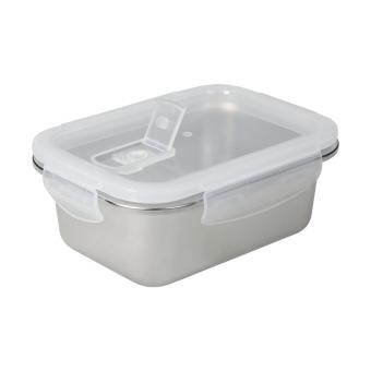 Storage tin "Heat", 700 ml Silver