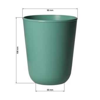 Trinkbecher "Tivoli, 350 ml, elastoNature Mintgrün
