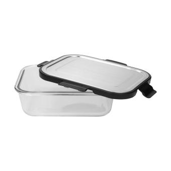 Glasbox "LOKA", 1040 ml Schwarz