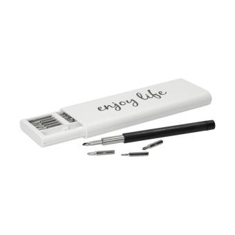 Mini screwdriver set ‘BitKit’ Black