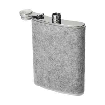 Hip flask ‘Feltic’ Convoy grey