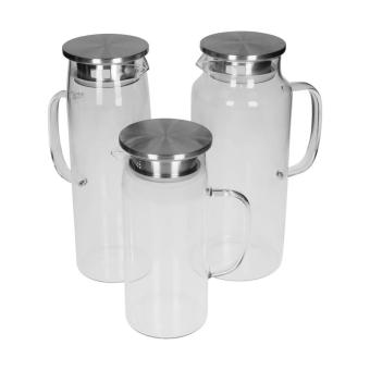 Glass Carafe “Vivara” , 2 L Transparent