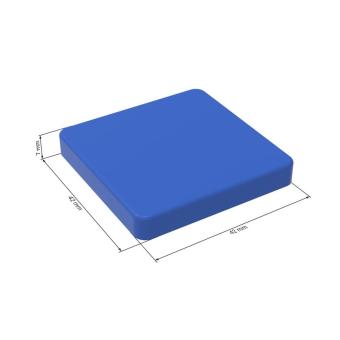 Magnet "Quadrat" Weiß