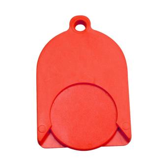 Chip keyring "Ghost" with chip White