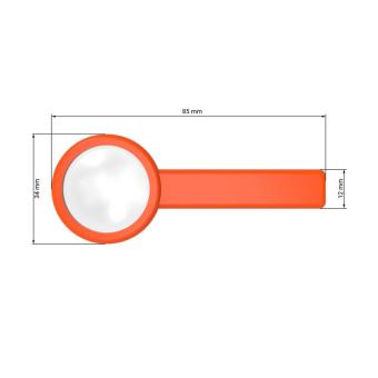 Magnifying glass with handle "Handle 5 x" White