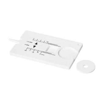 Tyre tread measuring device "Card" White