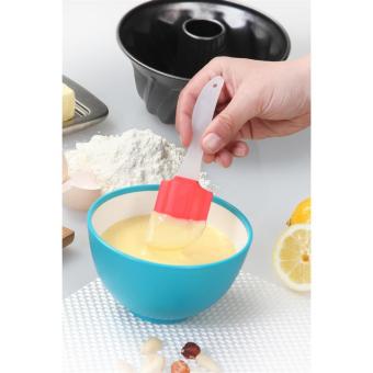 Dough scraper "Little Bakery" White/clip neck clear