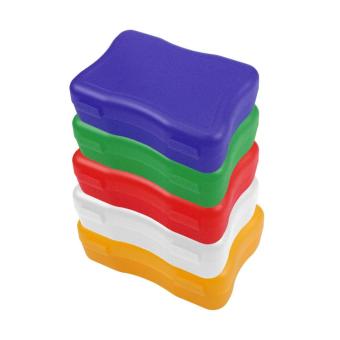 Lunch box "Wave", small Milky transparent