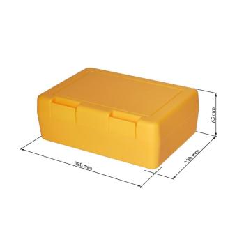 Lunch box "Dinner Box Plus" Milky transparent