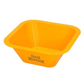 Cereal bowl "Good morning" Aztec blue