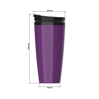 Insulated mug "Coffee To Go" American red