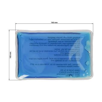 Kühl-/Wärmekissen "Fresh", klein Transparent blau