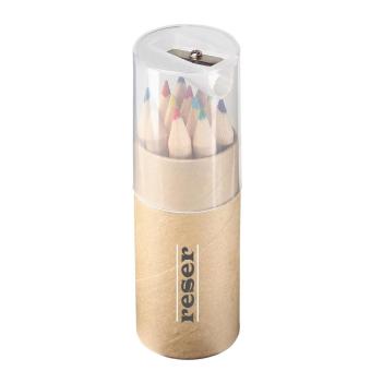 Colouring pencil set "Sharpener" Brown