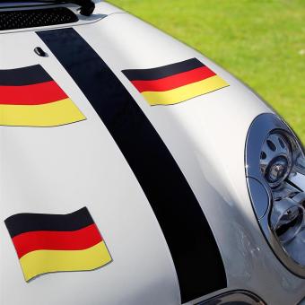 Automagnet "Flagge", klein Deutschland Farben