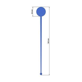 Cocktail stirrer "Round" White