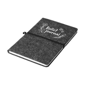 Notizbuch "Filz" Grau