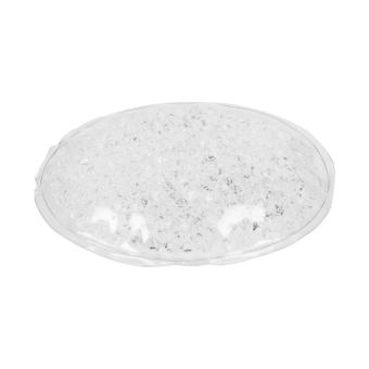 Cooling/heating pad "Bead", round Transparent