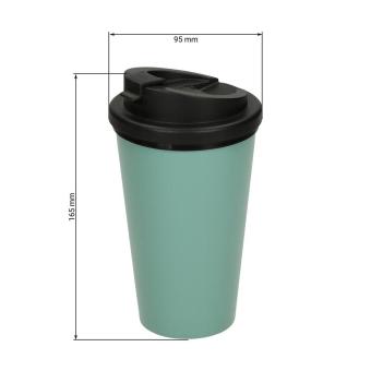 Bio-Kaffeebecher "Premium Deluxe" Mintgrün