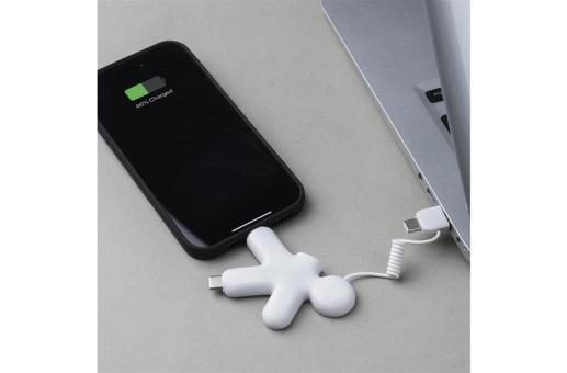 2064 | Xoopar Buddy Eco Charging Cable White