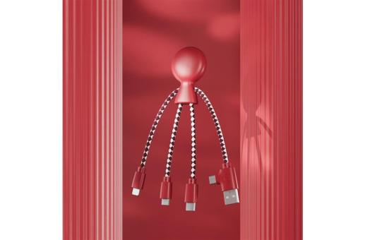 2081 | Xoopar Mr. Bio Charging cable Red