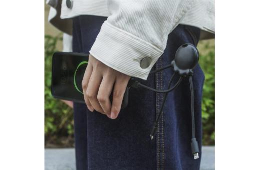 2087 | Xoopar Octopus Charging cable Schwarz