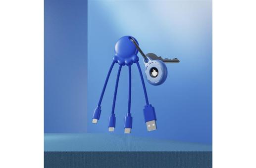 2087 | Xoopar Eco Octopus Charging cable Aztec blue