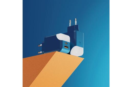 Enjoy Technology Xoopar Ice-G 65W GaN Netzadapter Blau