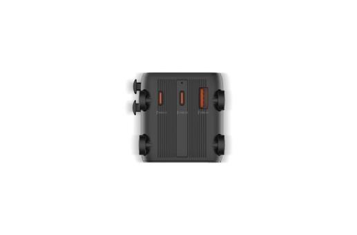 Enjoy Technology Xoopar Luggie GaN Weltreise-Adapter-Trolley Schwarz