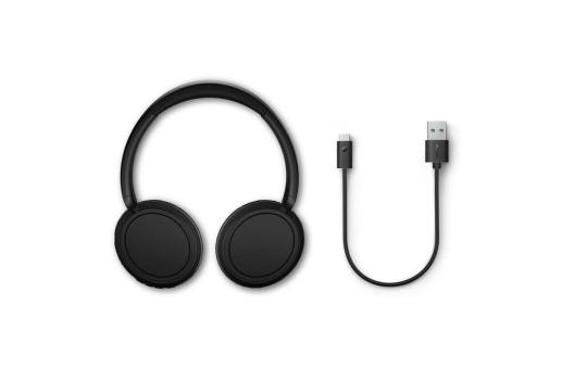 Enjoy Technology TAH5209 |Philips Bluetooth Over-Ear-Kopfhörer mit 65 Stunden Spielzeit Schwarz