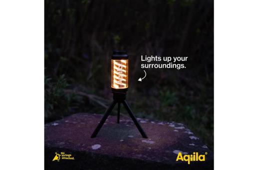 Enjoy Technology Aqiila Lightbird G1 Campinglampe und Taschenlampe Schwarz