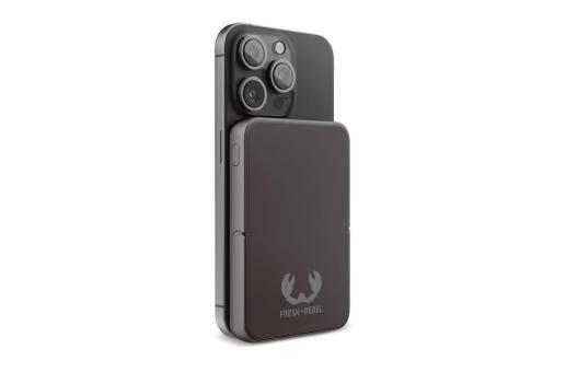 2PBM5000| Fresh 'n Rebel Compatible with MagSafe Powerbank Wireless 5000mAh Anthracite