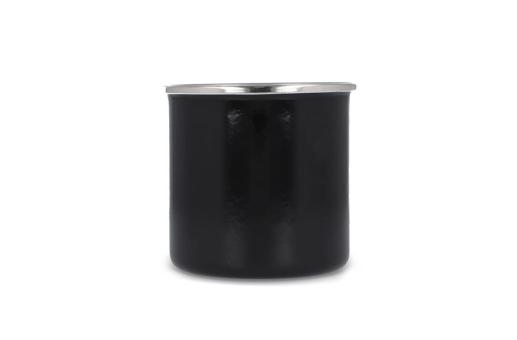 Emalie Becher 350ml Schwarz