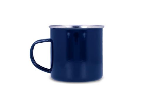 Emalie Becher 350ml Dunkelblau