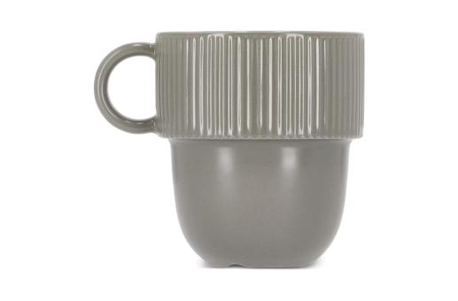 Sagaform Inka cup with ear 270ml Convoy grey