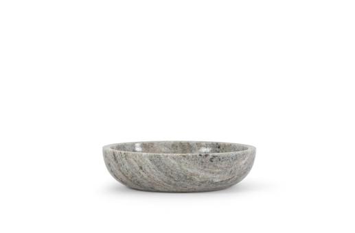 InSideOut Sagaform Sten Travertin-Marmor-Schale Beige