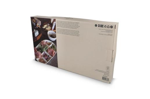 InSideOut Sagaform Ditte Keramik-Servierplatte 36 x 20 cm Beige