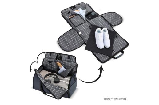 InSideOut Tasche Carry Smart mit Schuhbeutel Dunkelblau