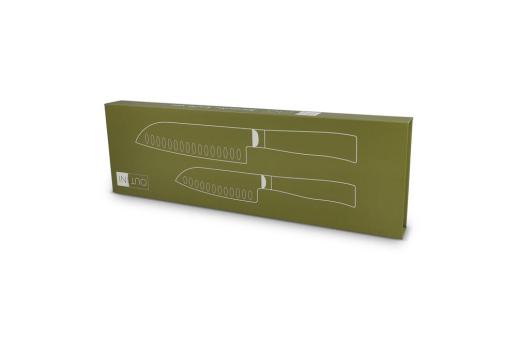 InSideOut Santoku 2tlg. Messerset Ravn Holz