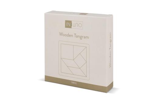 InSideOut Holz-Tangram think IQ puzzle Bunt