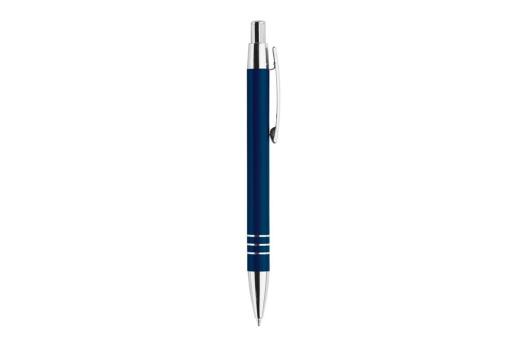 Aluminum ball pen in a tube Dark blue