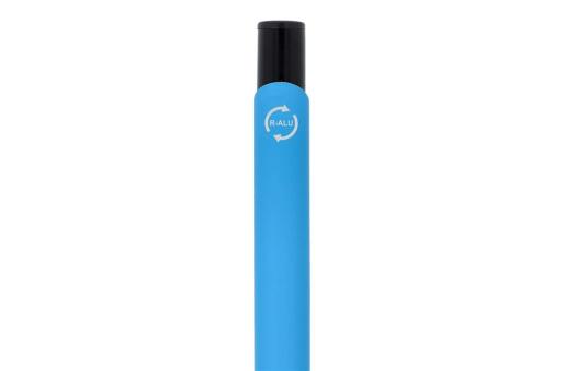 Alicante soft touch R-AL black ink Blue/black pusher