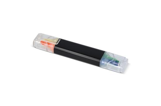 4-in-1-Textmarker Schwarz