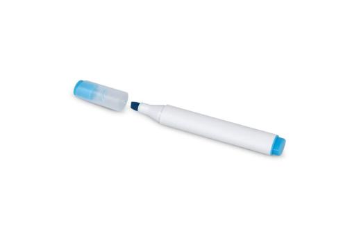 Ovaler Textmarker Blau