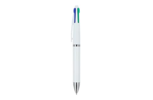 4 Colour pen White