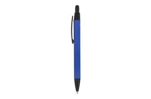Ballpen Alaska softtouch with stylus R-AL Aztec blue