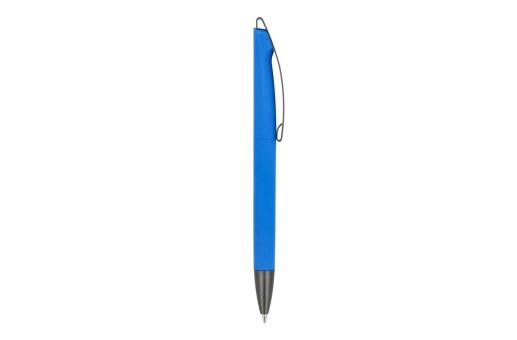 Ballpen Vegas softtouch metal clip Aztec blue