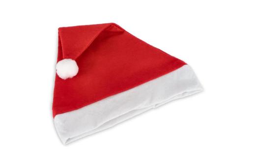 Weihnachtsmütze aus Filz Rot