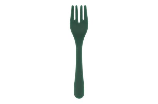 Cutlery set PP Dark green